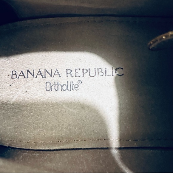 Banana Republic Italian Leather Oxford Ortholite Brown Lace Up, Men’s Size 11 - Picture 11 of 16